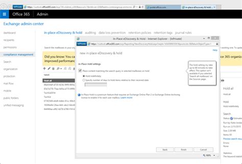 exchange online archiving subscription plan.